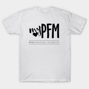 myPFM large black logo T-Shirt